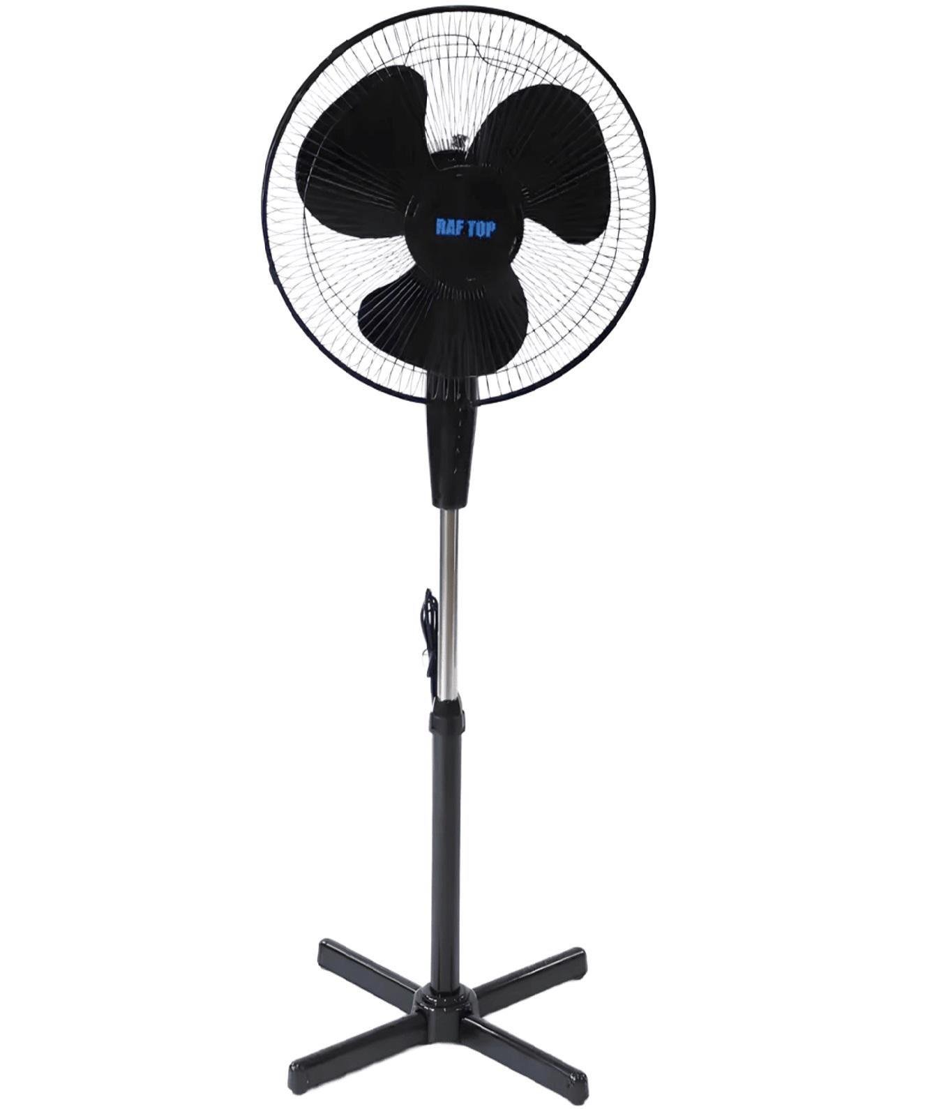 Вентилятор напольный RAF TOP FS40-5 с регулировкой скорости Черный (2104618616) Вентилятор напольный RAF TOP FS40-5 с регулировкой скорости Черный (2104618616)