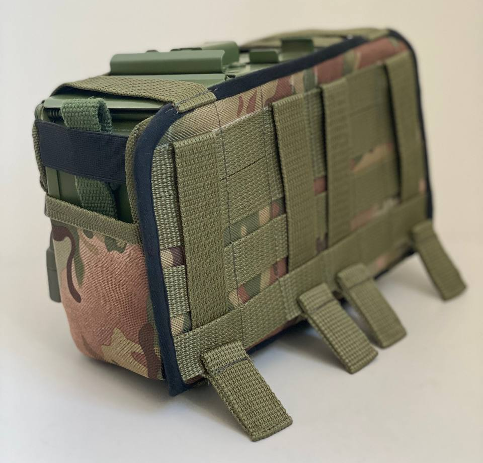 Подсумок открытый Clefers Tac для коробки ПКМ модернизированный для пулеметчика Мультикам (5024580)