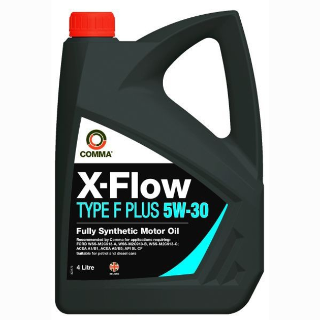 Моторне мастило автомобільне COMMA XFLOW TYPE FPLUS 5W-30 4 л (XFFP4L) Моторне мастило автомобільне COMMA XFLOW TYPE FPLUS 5W-30 4 л (XFFP4L)