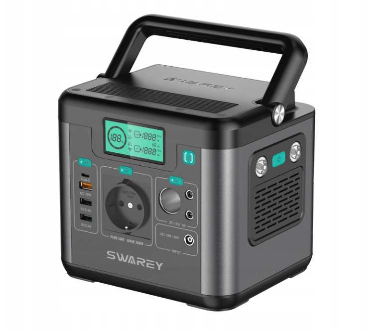 Зарядная станция Swarey S160 300 Вт емкость 222 Вт/ч быстрая зарядка 65W MPPT (2889294247)