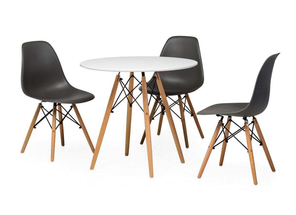 Обеденный стол Джастин ЭТНА D 1000 мм Белый МДФ (GAА0051828) - фото 3 Обеденный стол Джастин ЭТНА D 1000 мм Белый МДФ (GAА0051828) - фото 3