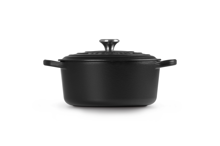 Каструля Le Creuset Signature 3,3 л з кришкою матова Чорний (21177220002430) - фото 3