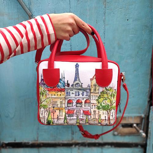 Сумка женская Presentville Kitto Париж (SKI 20F008 KR) - фото 2