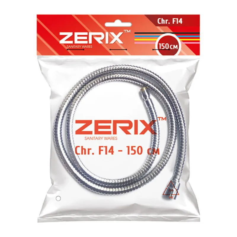 Шланг для кухни Zerix Chr.F14 150 см (ZX2622)