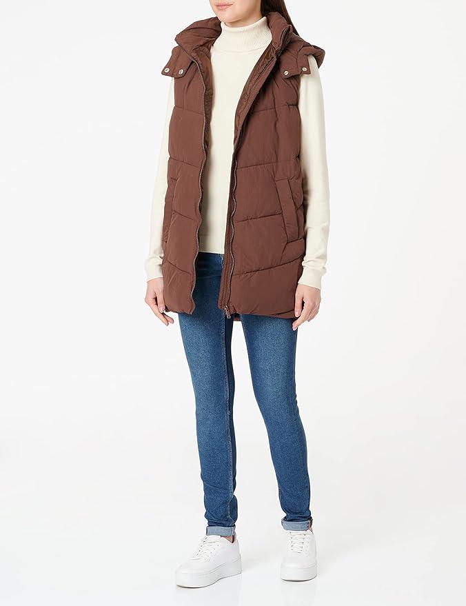 Жилетка женская демисезонная с капюшоном XS (17131104) - фото 4 Жилетка женская демисезонная с капюшоном XS (17131104) - фото 4