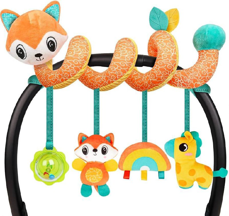 Игрушка развивающая спираль 24619W-A-B Лисенок Игрушка развивающая спираль 24619W-A-B Лисенок