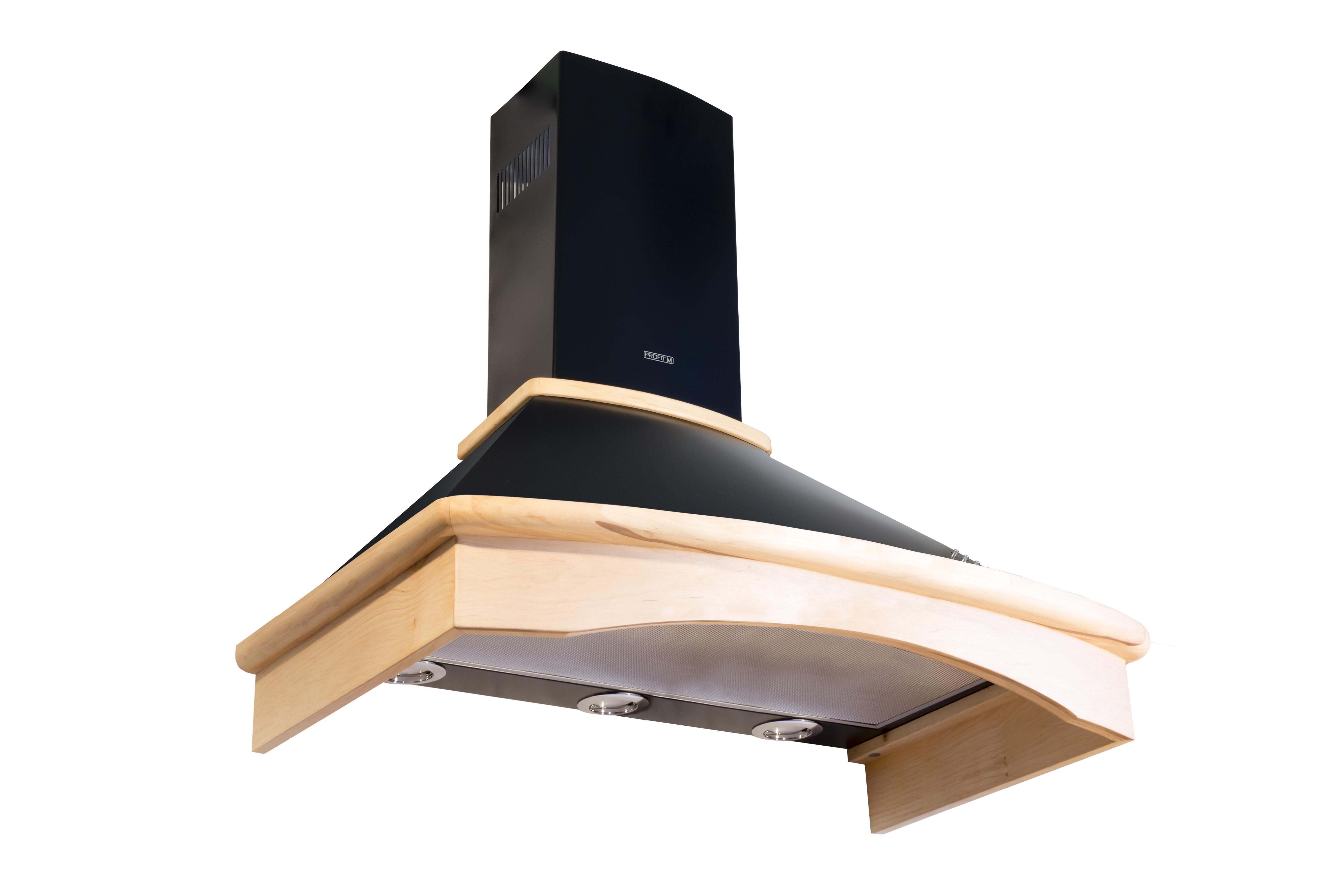 Вытяжка кухонная ProfitM Марго 90 см 1000 м3 Черный - фото 3 Вытяжка кухонная ProfitM Марго 90 см 1000 м3 Черный - фото 3