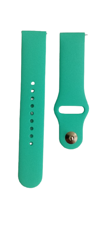 Ремешок для часов силиконовый 20х175 мм Spearmint green (3202) Ремешок для часов силиконовый 20х175 мм Spearmint green (3202)