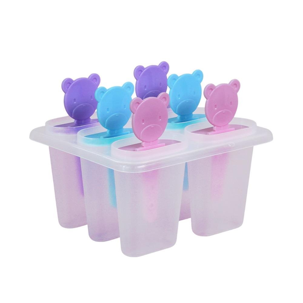 Формы для мороженого R92435 Медвежонок 6 шт. 13х11,7х10,4 см (2200000311733)