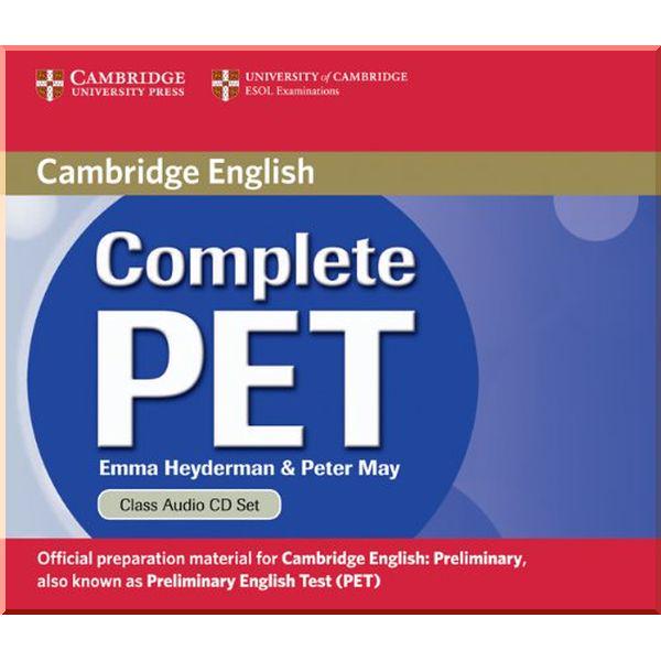 Книга Emma Heyderman "Complete PET Class Audio CDs" (ISBN:9780521741385)