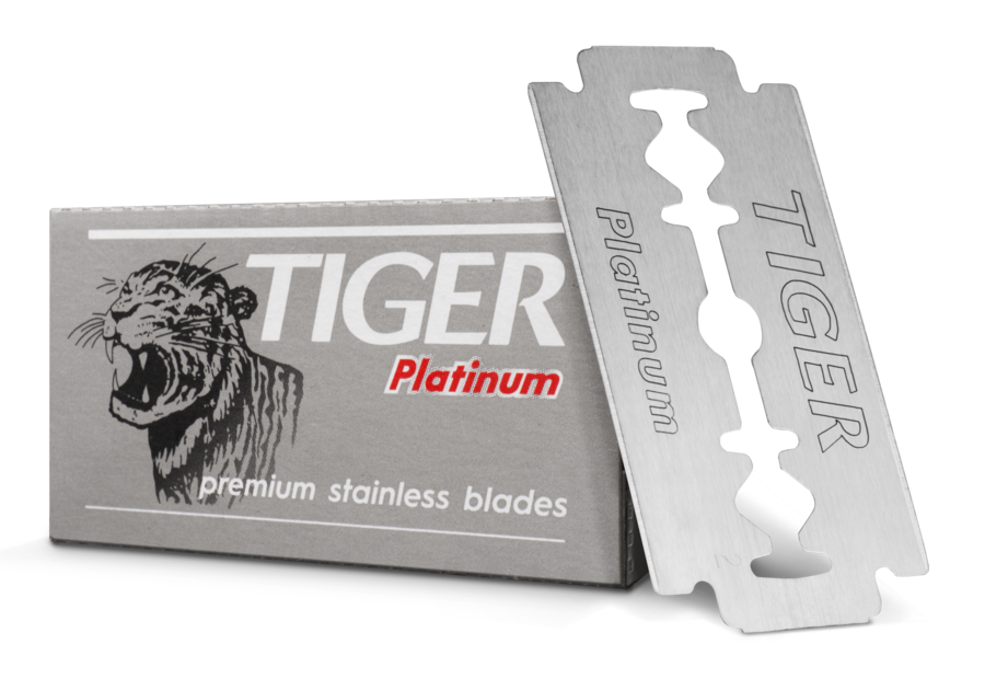 Лезвия для безопасной бритвы Tiger Platinum Razor Blades