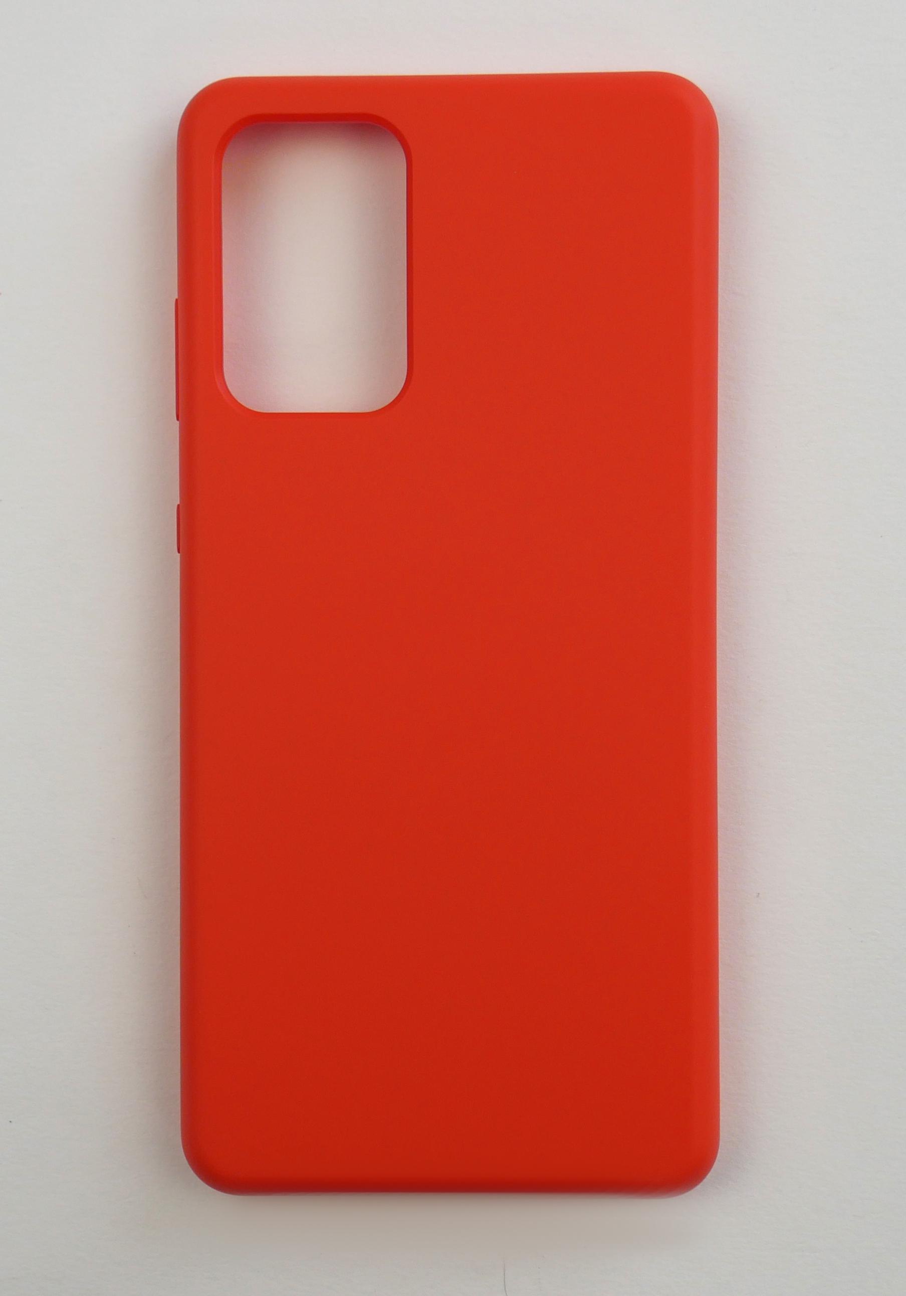 Чохол Jelly Silicone Case (Full cover no logo) Samsung A72 Orange (13)
