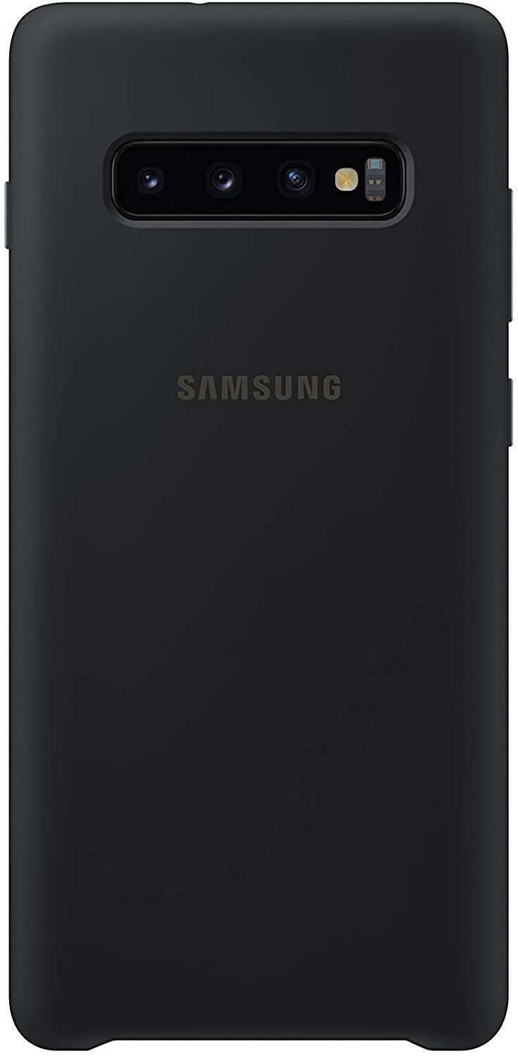 Чехол Samsung Galaxy S10 Plus SM-G975 Silicone Cover Black Силикон Черный