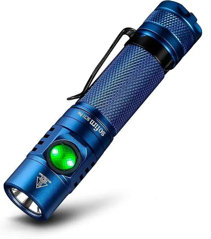 Фонарь Sofirn SC31 Pro авиационный алюминий с аккумулятором 3000 мАч 2000 Лм Type-C Blue (2432665325) Фонарь Sofirn SC31 Pro авиационный алюминий с аккумулятором 3000 мАч 2000 Лм Type-C Blue (2432665325)
