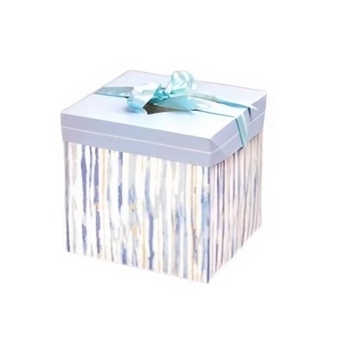 Подарочная коробка Stenson R91417-M 20x20 см Blue