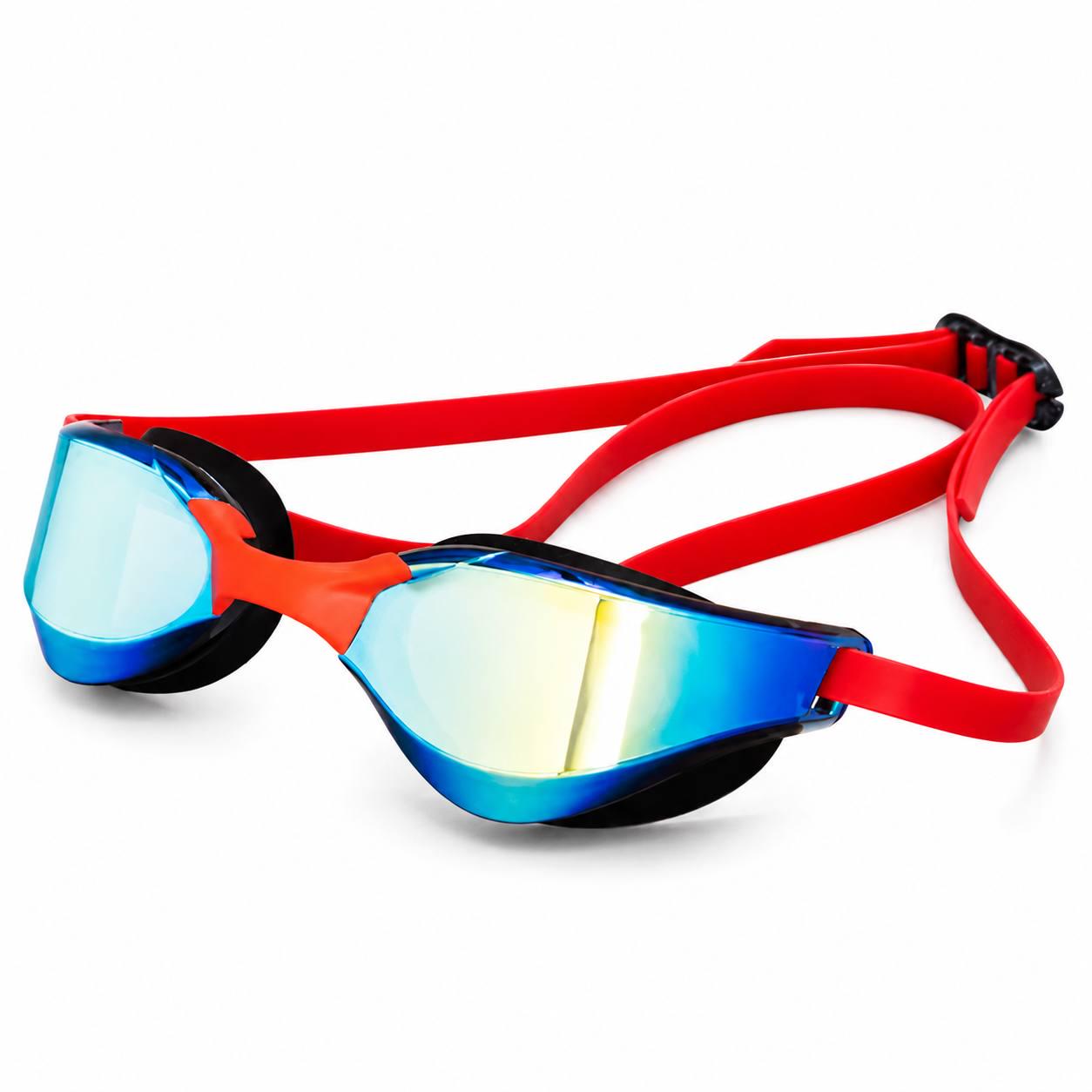 Очки для плавания Flexa с антифог покрытием и UV-защитой (GS0101Red)