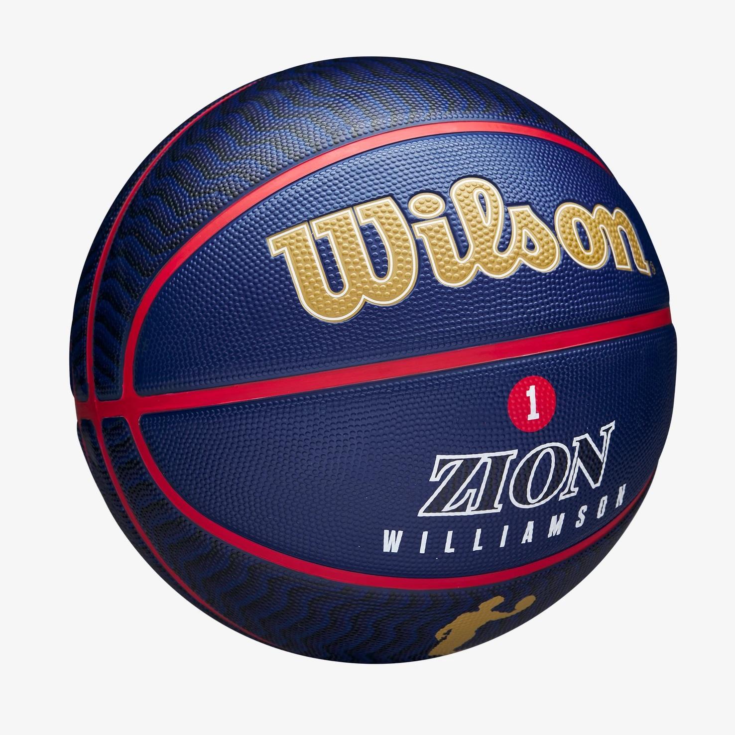 Баскетбольний м'яч Wilson NBA Player Icon Outdoor універсальний р. 7 (12211_102) - фото 5