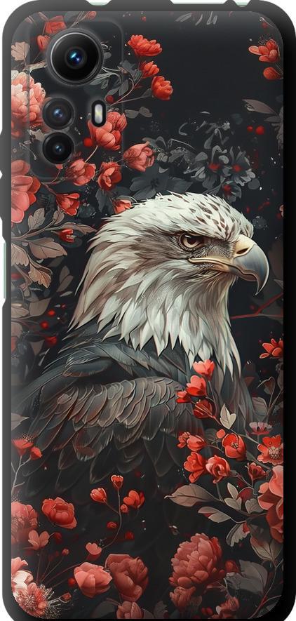 Чехол на Xiaomi Redmi Note 12S Цветочный страж (6102b-3065-42517)