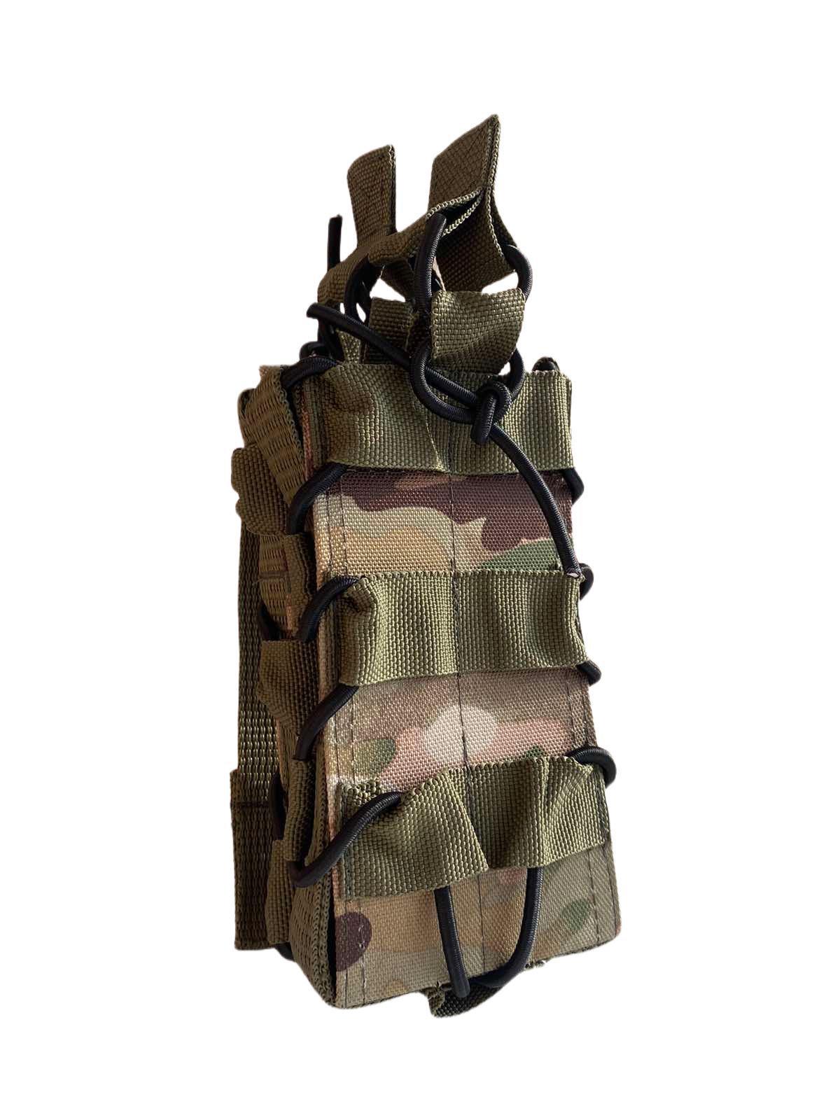 Подсумок каркасный для магазина АК открытый двойной Мультикам (23563391)