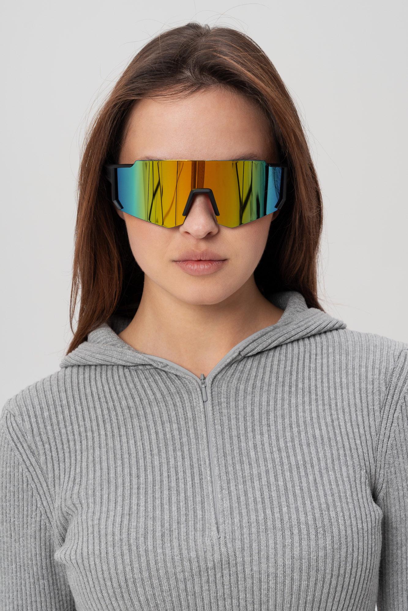 Очки солнцезащитные поляризационные Without Visor Black&Yellow (8056185)