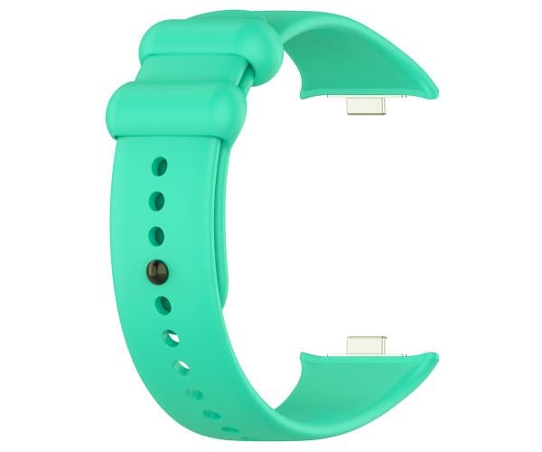 Ремінець для смарт-годинників Silicone Xiaomi Smart Band 9 Pro Бірюзовий (40991)