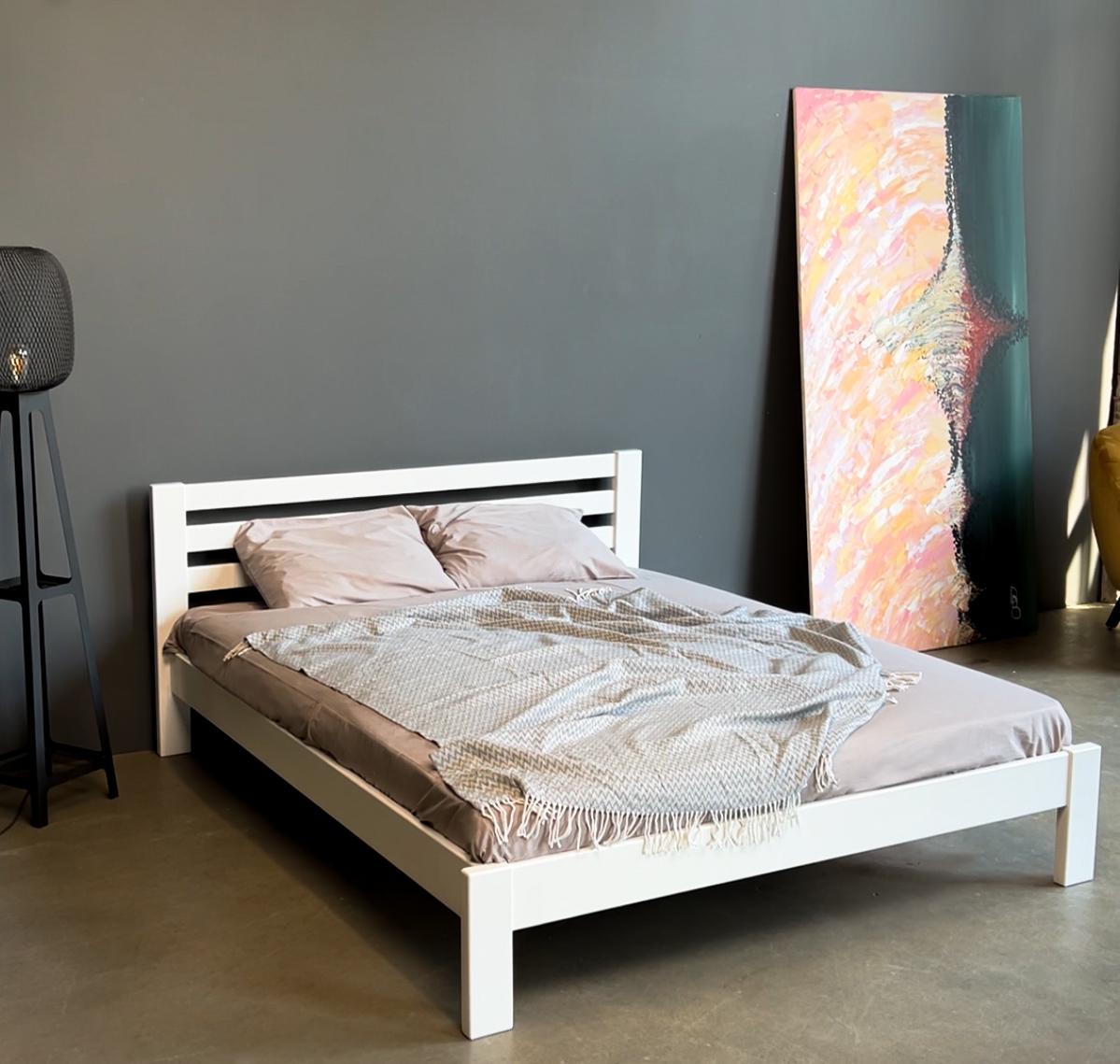 Ліжко односпальне Mebigrand Колумбія 70х190 см Білий (MBG-2703)