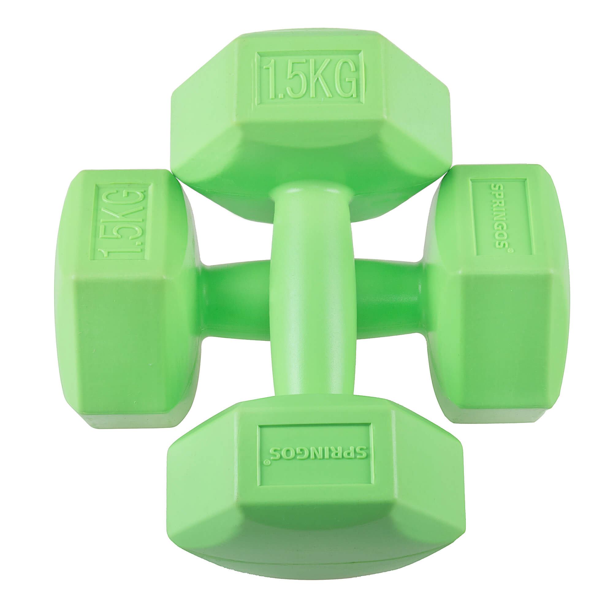 Гантели Springos Hex 2x1,5 кг FA1031 - фото 5