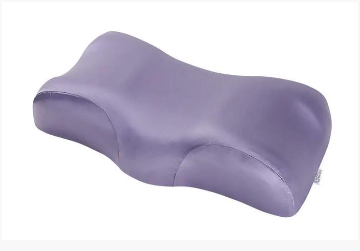 Подушка ортопедична Beauty Balance Memory Foam шовкова Лавандовий (27768819)