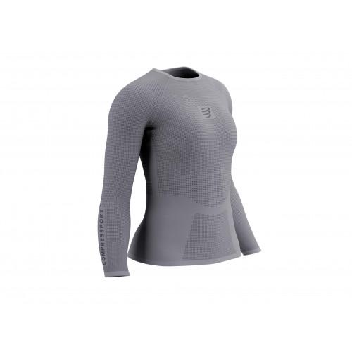 Кофта женская спортивная Base Layer LS Top S Grey (12273053)