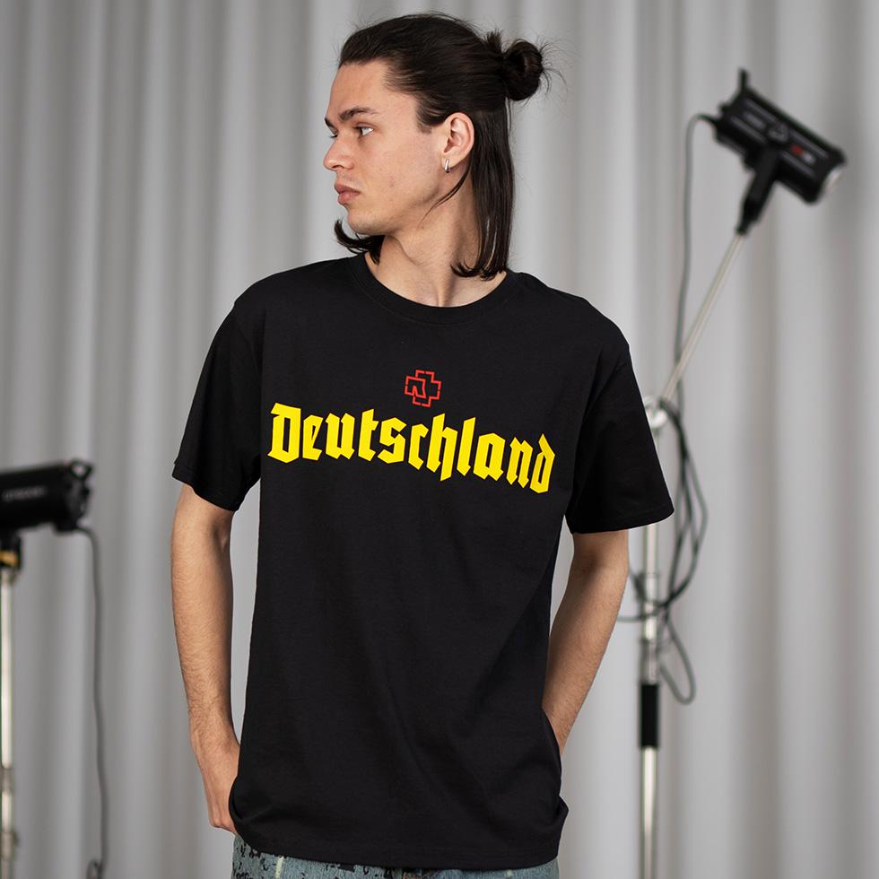Футболка унисекс Rammstein Deutschland L Черный (00000001491)