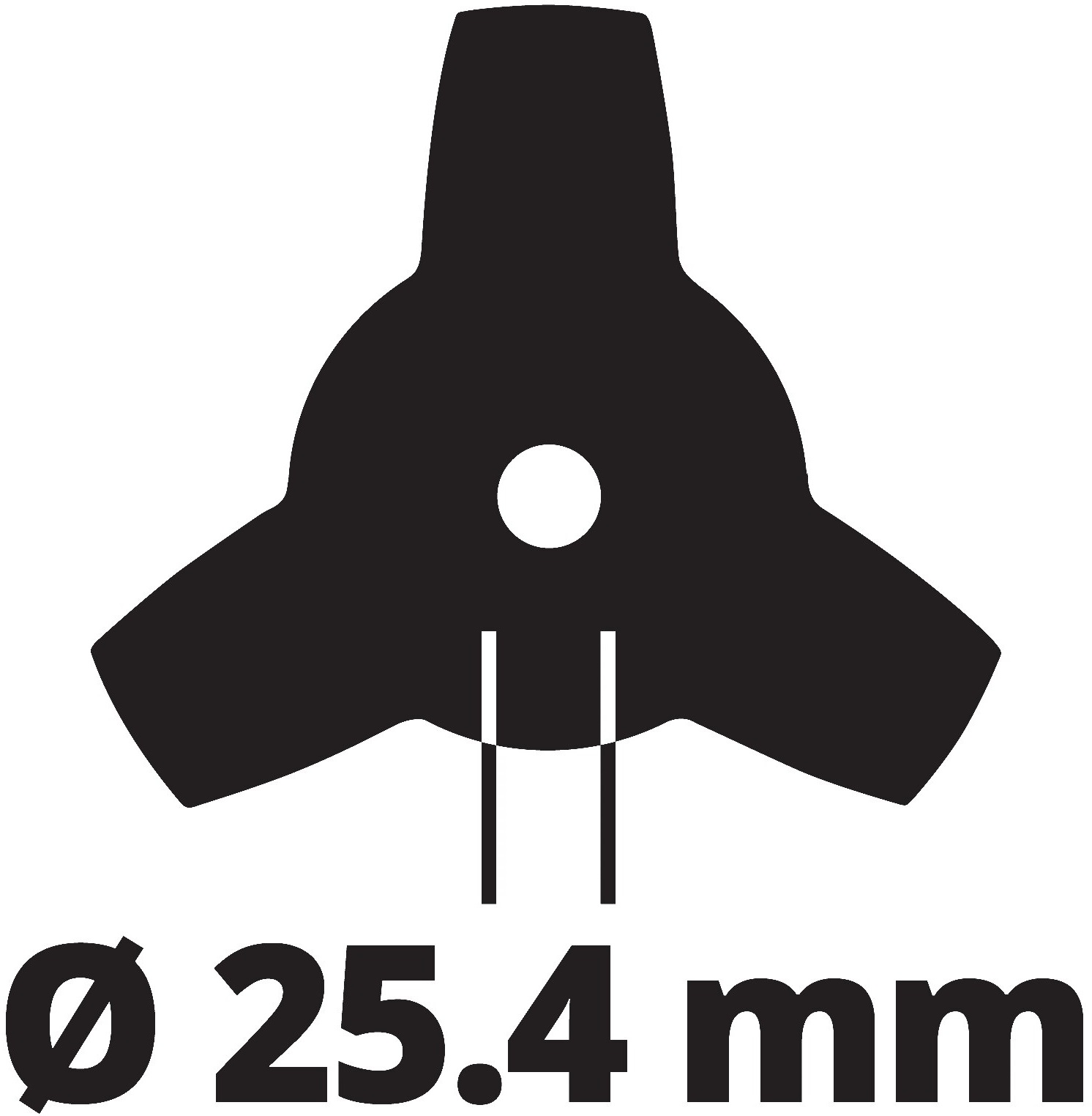 Ніж для тример-коси Einhell Agillo 255 мм (3404996) - фото 3