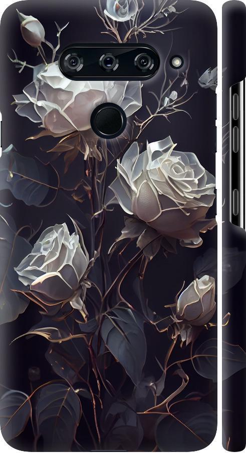 Чехол на LG V40 ThinQ Розы 2 (5550m-1577-42517)
