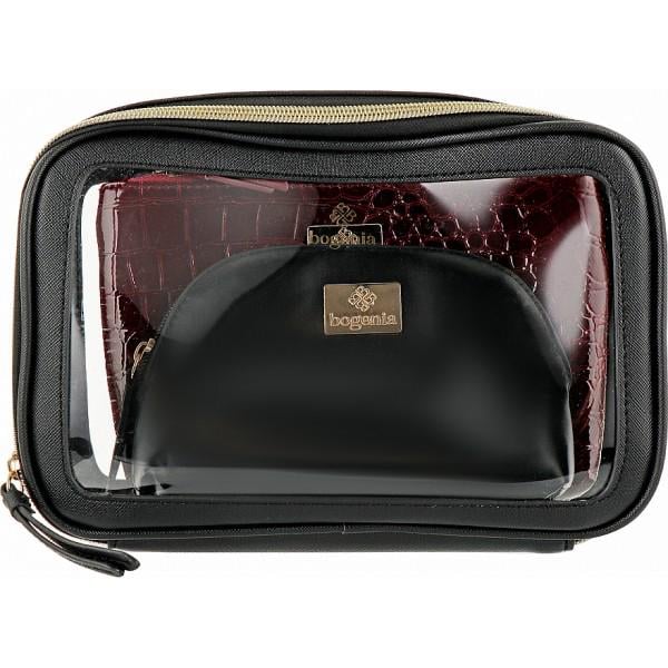 Набір косметичок Bogeniа BG 209/002 3 шт. Burgundy