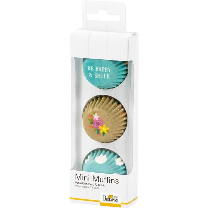 Набор форм для выпечки мини-мафинов RBV Birkmann Be Happy Smile 72 шт. (33972280)