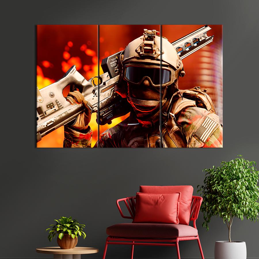 Настенний декор Крутой постер игры Standoff 2 78x48 см (A160-3)