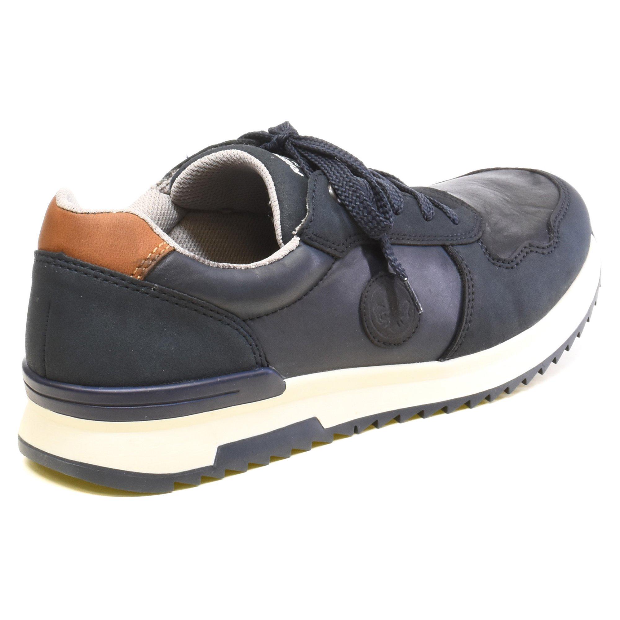 Кроссовки мужские Rieker р. 44 Темно-синий (34977-44) - фото 2 Кроссовки мужские Rieker р. 44 Темно-синий (34977-44) - фото 2