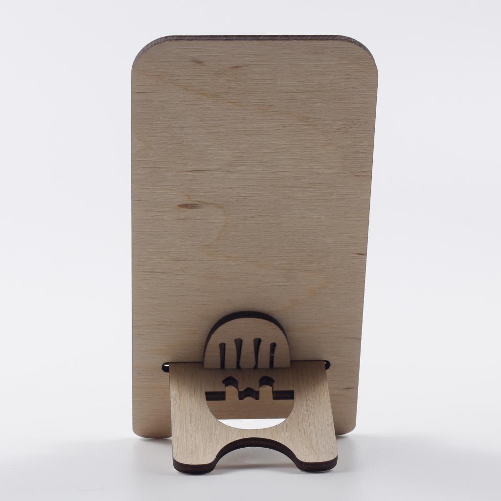 Підставка-тримач для телефону з дерева 49 (03020052) - фото 5 Підставка-тримач для телефону з дерева 49 (03020052) - фото 5