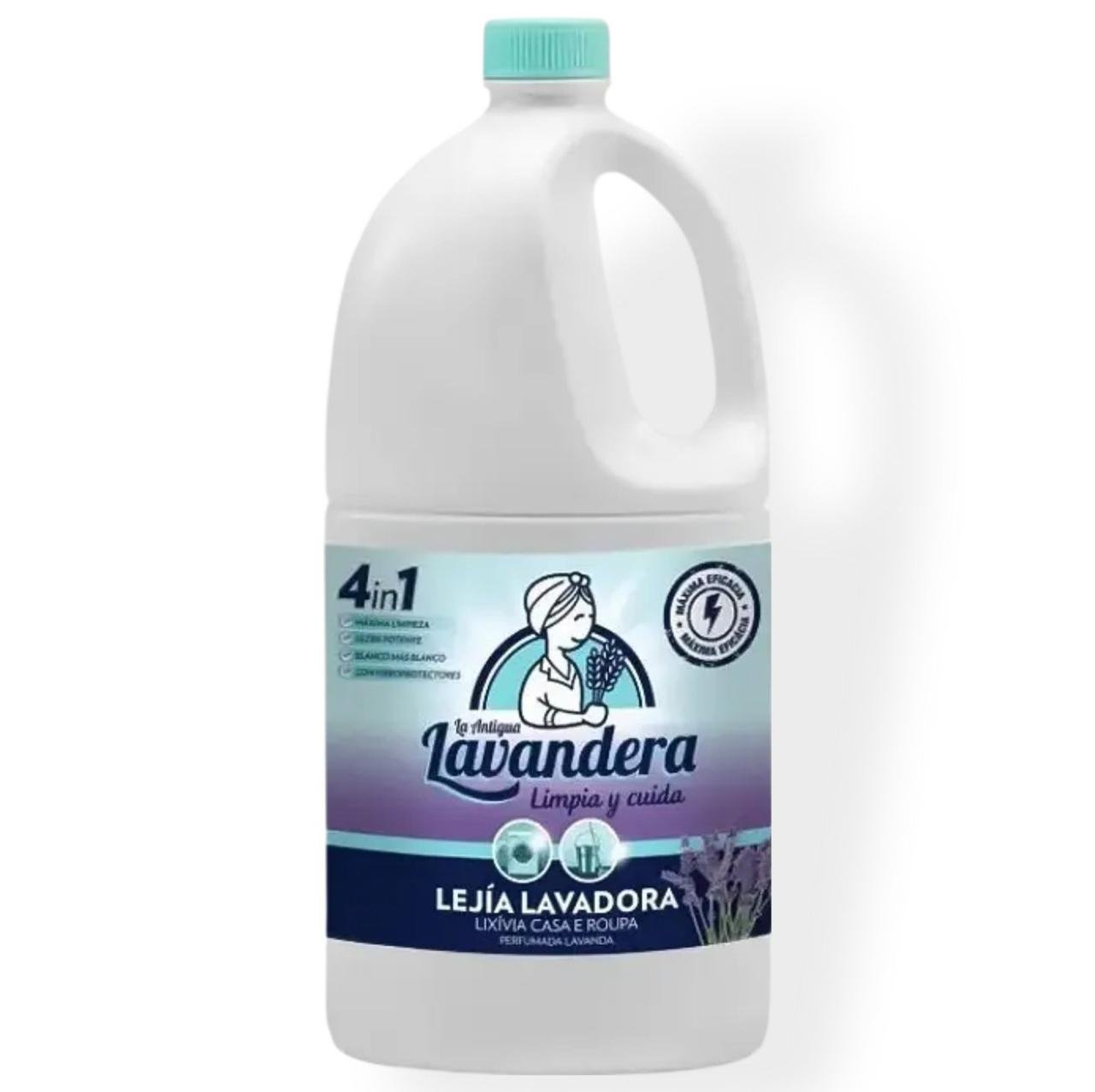 Гель Lavandera 4в1 для отбеливания одежды и мытья различных поверхностей с ароматом лаванды 2 л