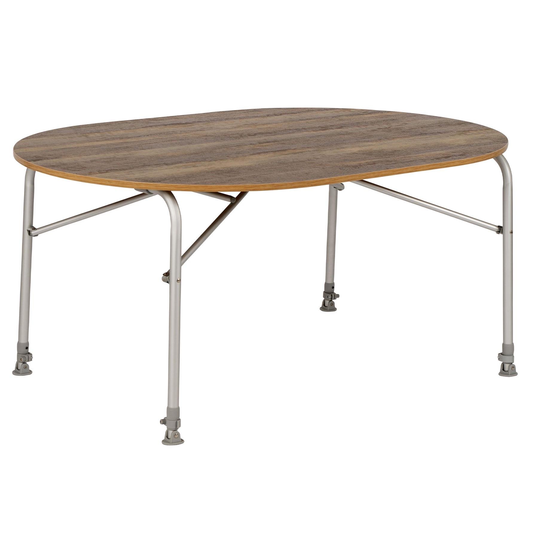 Стіл туристичний Bo-Camp Feather Oval 130x90 см Brown (1404466) - фото 2 Стіл туристичний Bo-Camp Feather Oval 130x90 см Brown (1404466) - фото 2