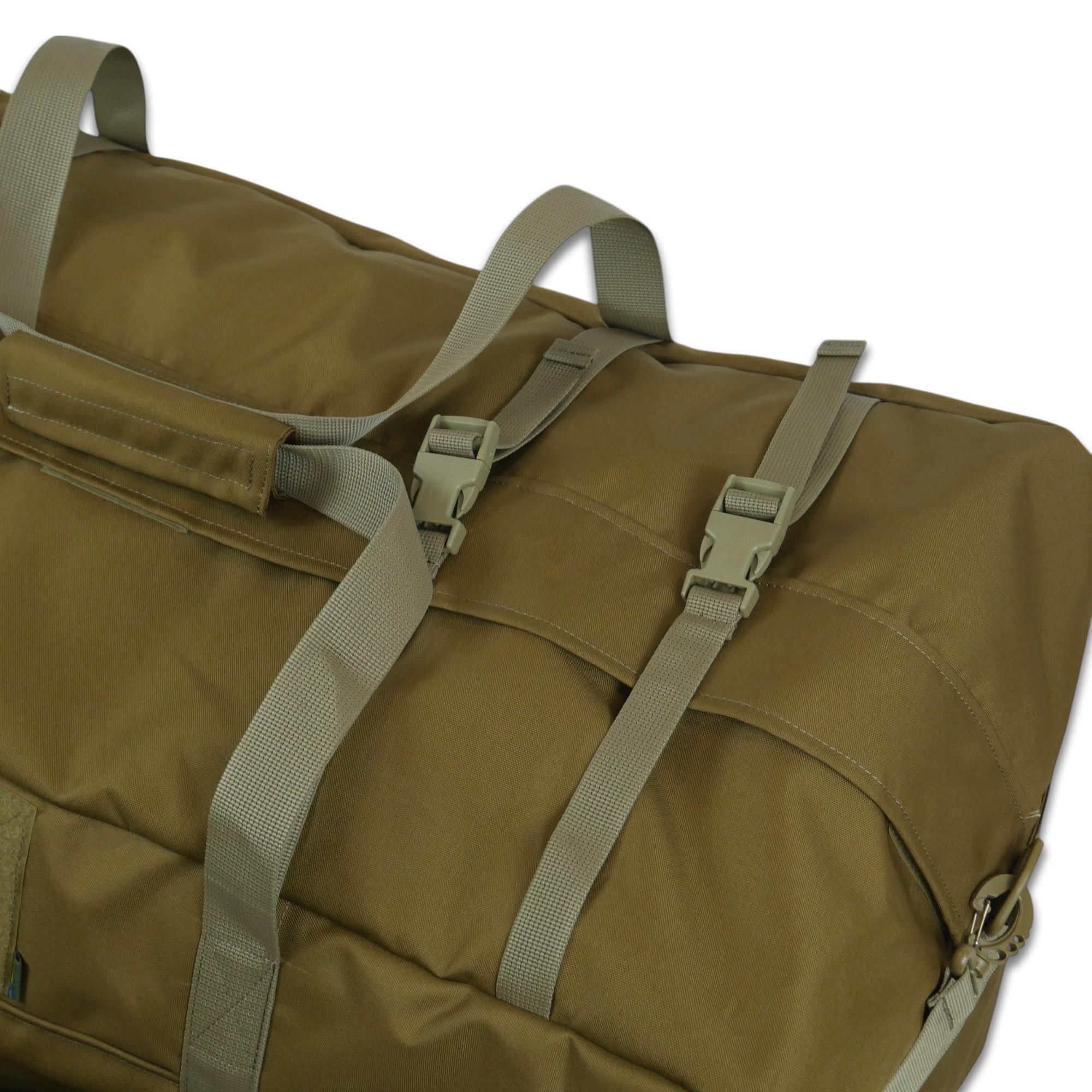 Сумка військова Kiborg Military Bag 130 л Coyote (6041) - фото 6 Сумка військова Kiborg Military Bag 130 л Coyote (6041) - фото 6