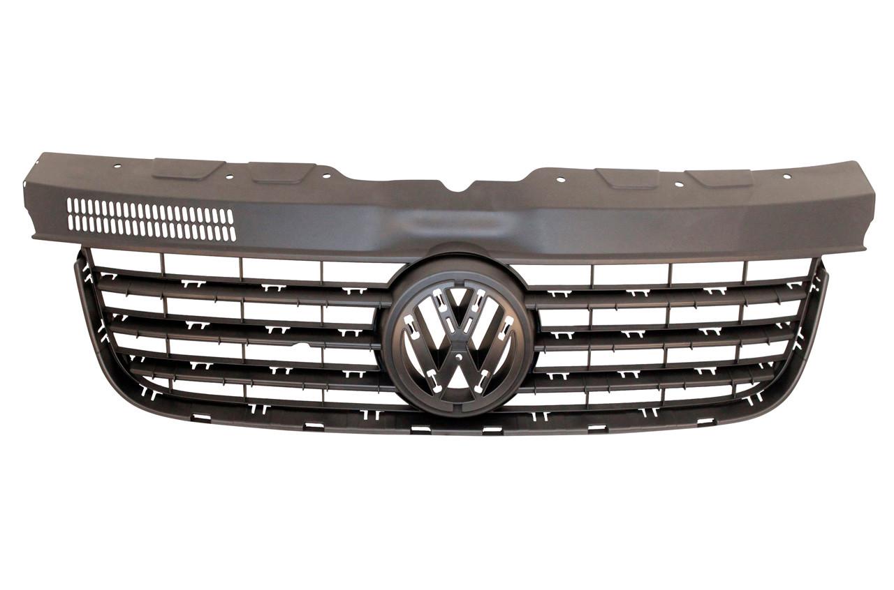 Решетка радиатора AVTM Volkswagen Transporter T5 03-09 с отв. под молд 7H5853653 без эмб 1895689915