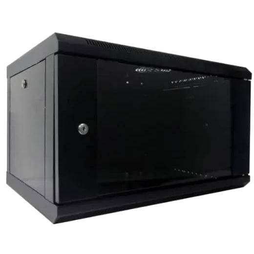 Шкаф коммутационный настенный разборный Hypernet WMNC-6U-FLAT 6U 600x450 мм Black (27918158)