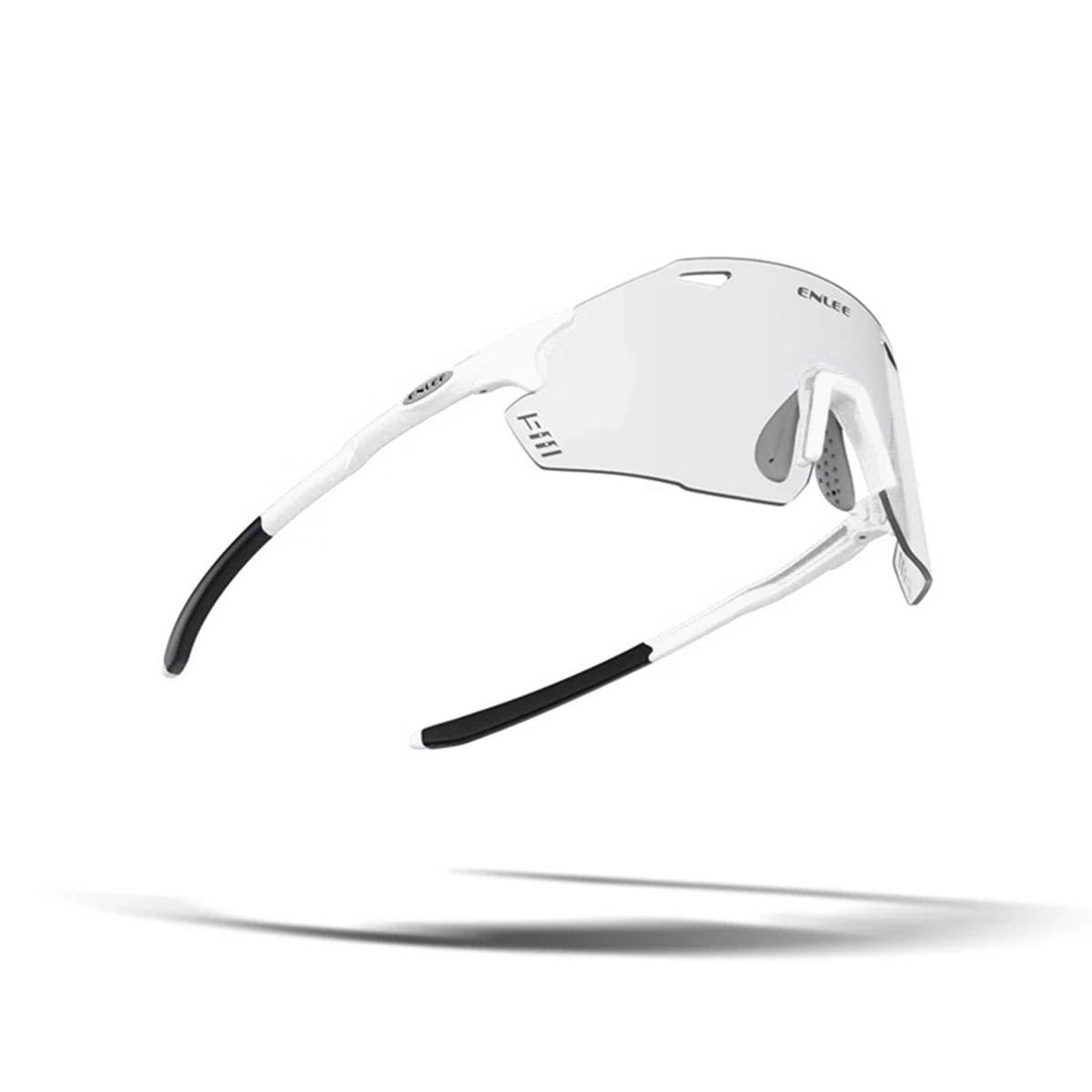 Спортивні сонцезахисні окуляри ENLEE E200 фотохромні Білий (EN-E200-3236UA)