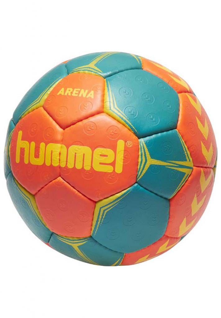 Мяч гандбольный Hummel Arena Handball р.3 Оранжевый/Бирюзовый (091-791-3683-3)