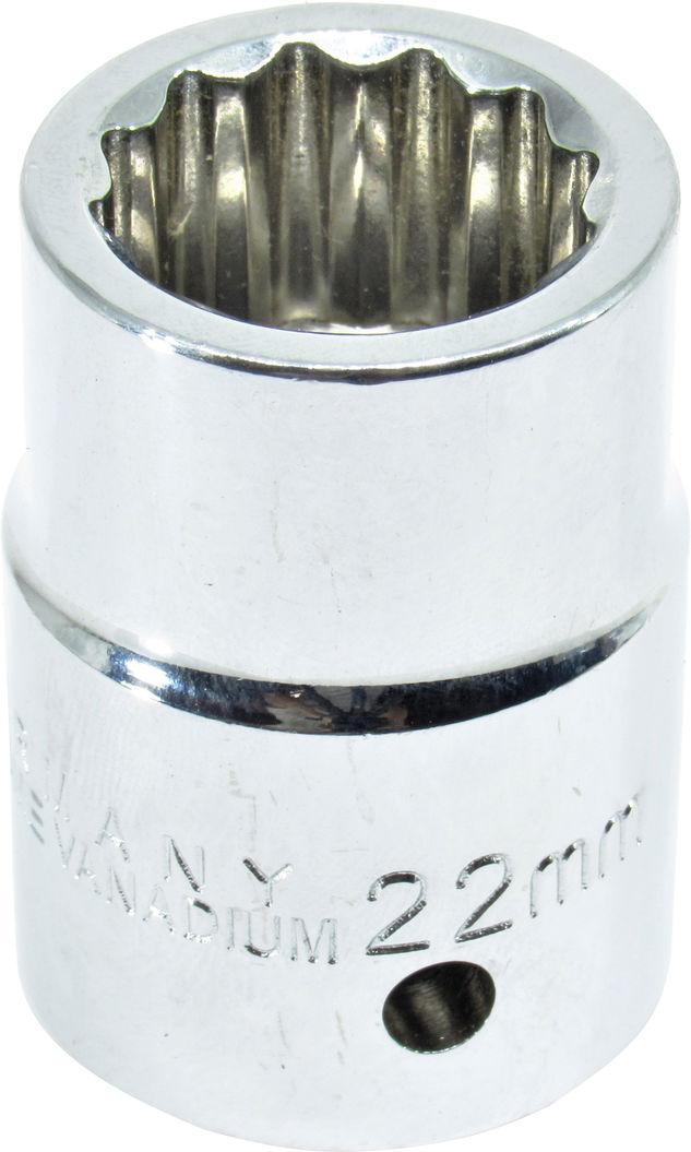 Головка торцева низька дванадцятигранна Alloid 3/4 22 мм (ТГ-60122М-12)