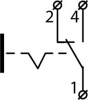 Кнопка управления АСКО-Укрем XB2-EH125 1NO+1NC 22 мм Черный (A0140010040) - фото 6