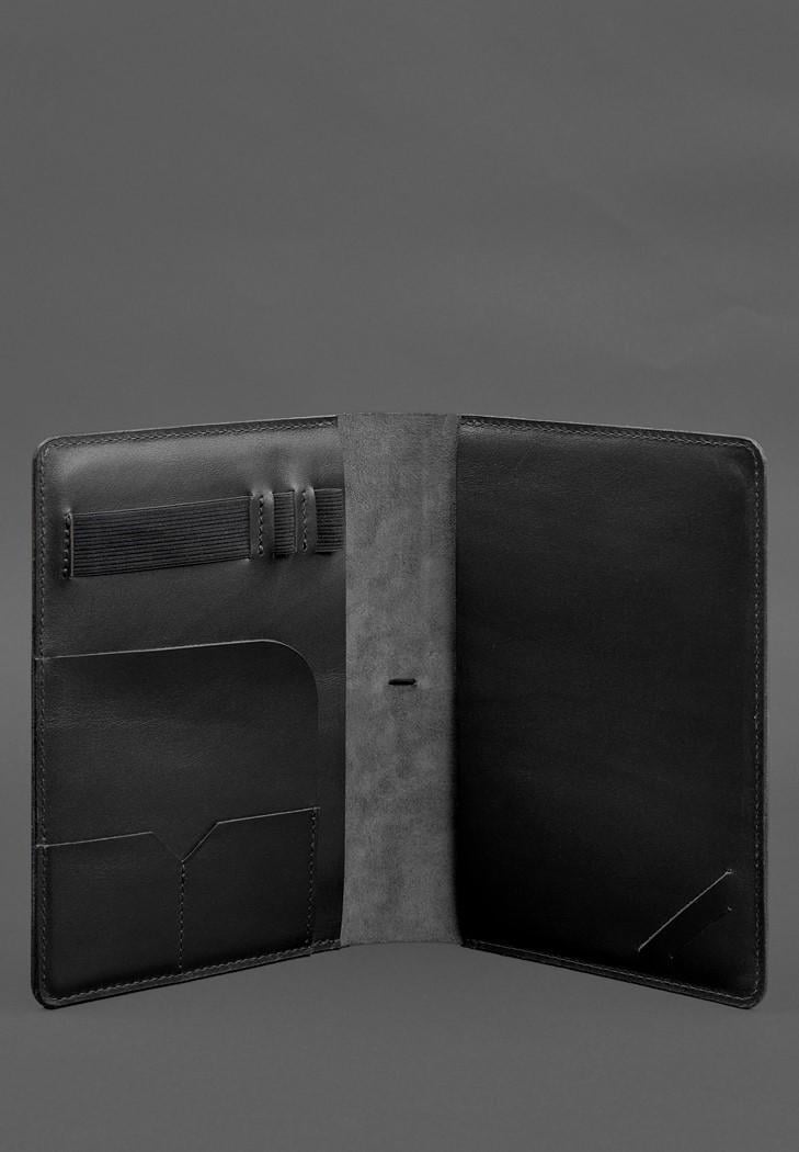 Блокнот кожаный Софт-бук 9.4 А5 Черный (A-028800) - фото 4 Блокнот кожаный Софт-бук 9.4 А5 Черный (A-028800) - фото 4