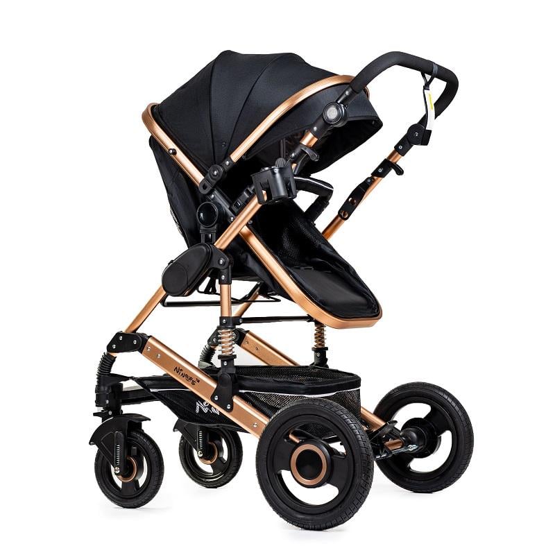 Универсальная коляска трансформер Ninos Freelander 3 в 1 Black - фото 7 Универсальная коляска трансформер Ninos Freelander 3 в 1 Black - фото 7