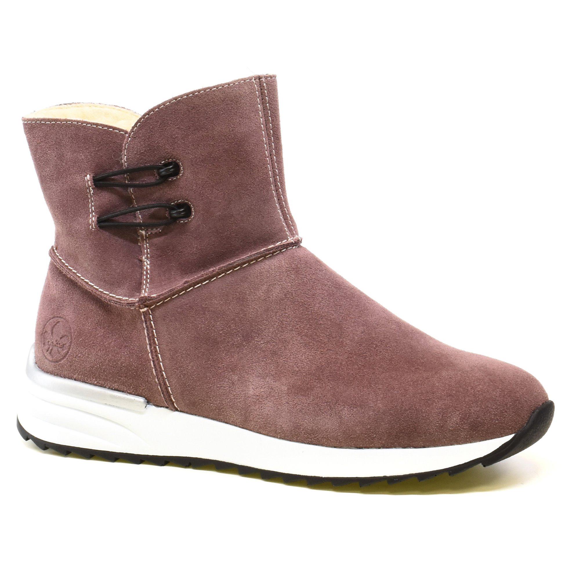 Ботинки зимние женские Rieker р. 41 Сиреневый (013453-41)