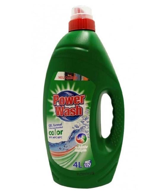 Гель для прання Power Wash Color Gel 92 прання 4 л (12493412)